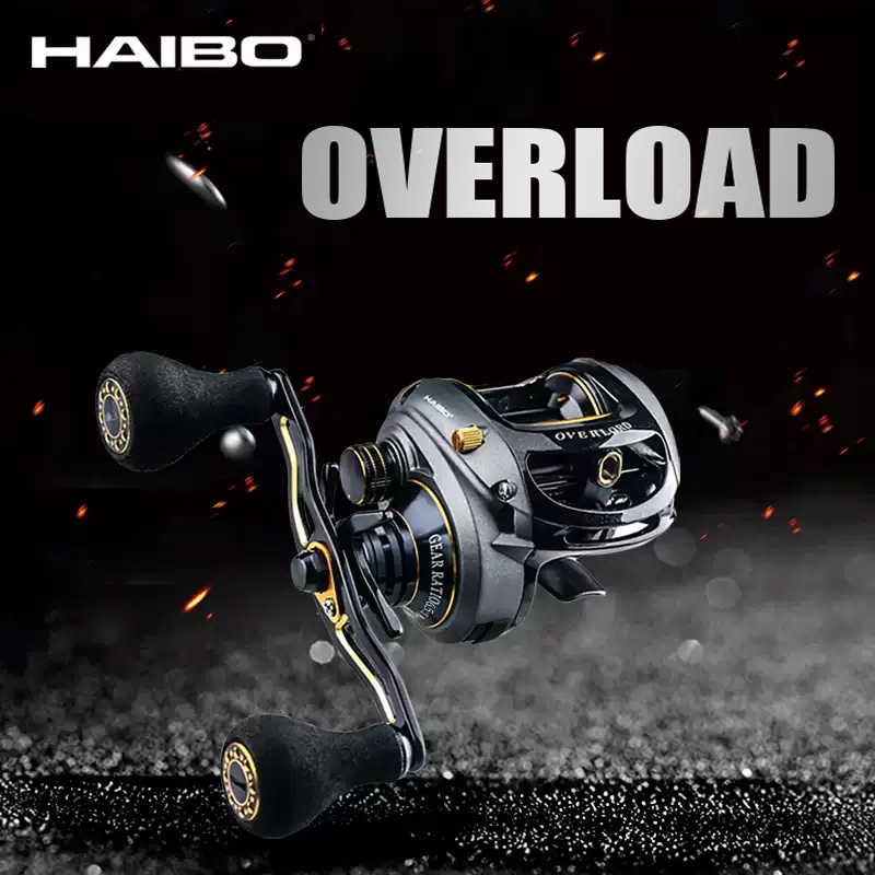 Abu Garcia Reel Max - بكرة صيد السمك Haibo OVERLOAD للطعم