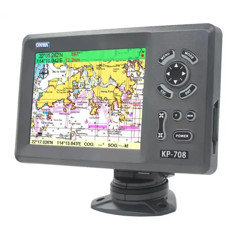 Fish Finder Gps - KP-708 7 بوصة نظام تحديد المواقع