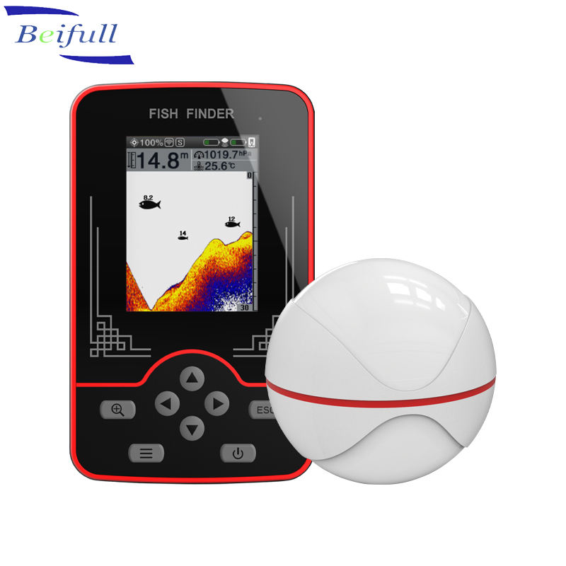 جهاز F13 المحمول لتحديد مواقع  - مراجعة Fish Finder Portable وسعره