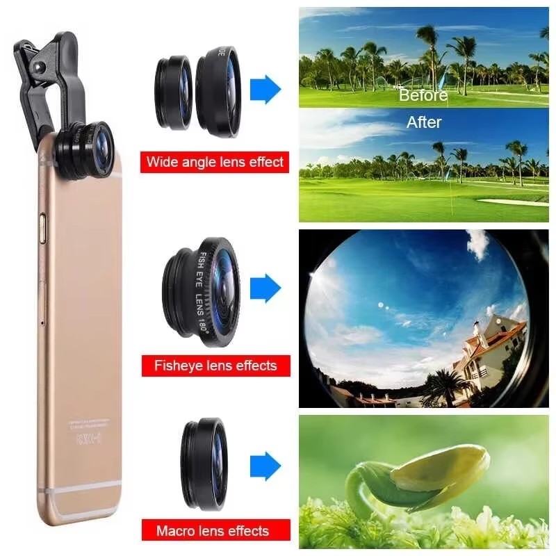 عدسة عين السمكة 3 في 1 للهواتف - مراجعة Fishing Camera وسعره