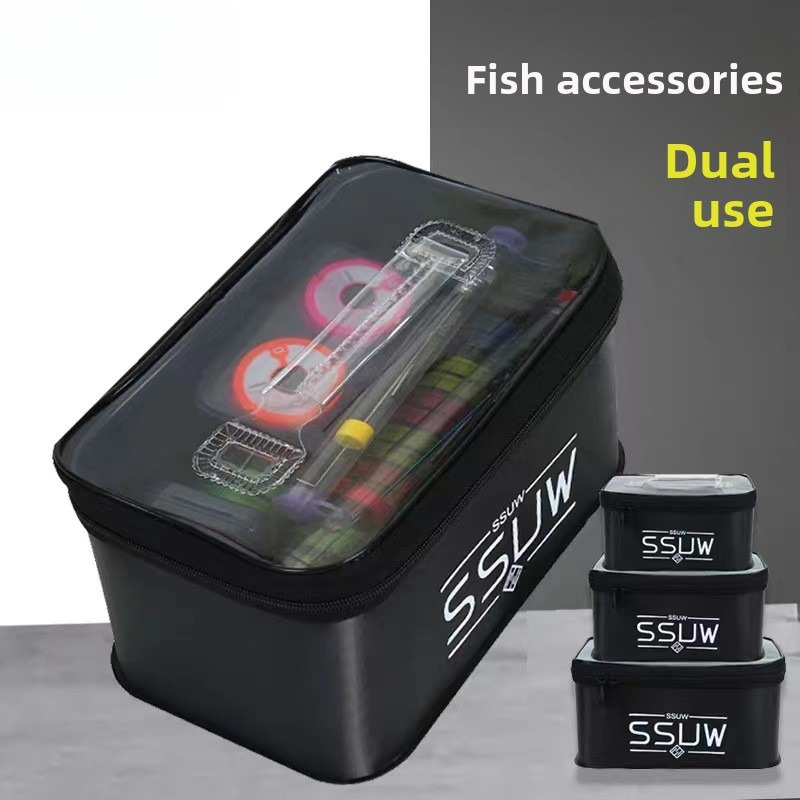 صندوق معدات صيد محمول من مادة  - مراجعة Fish Finder Case وسعره