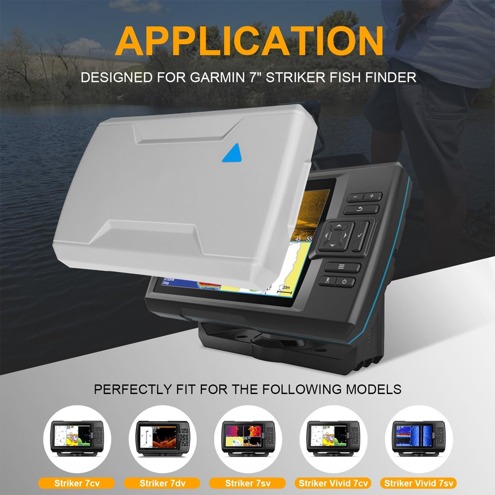 غطاء واقي من الشمس والغبار لجه - مراجعة Fish Finder Case وسعره
