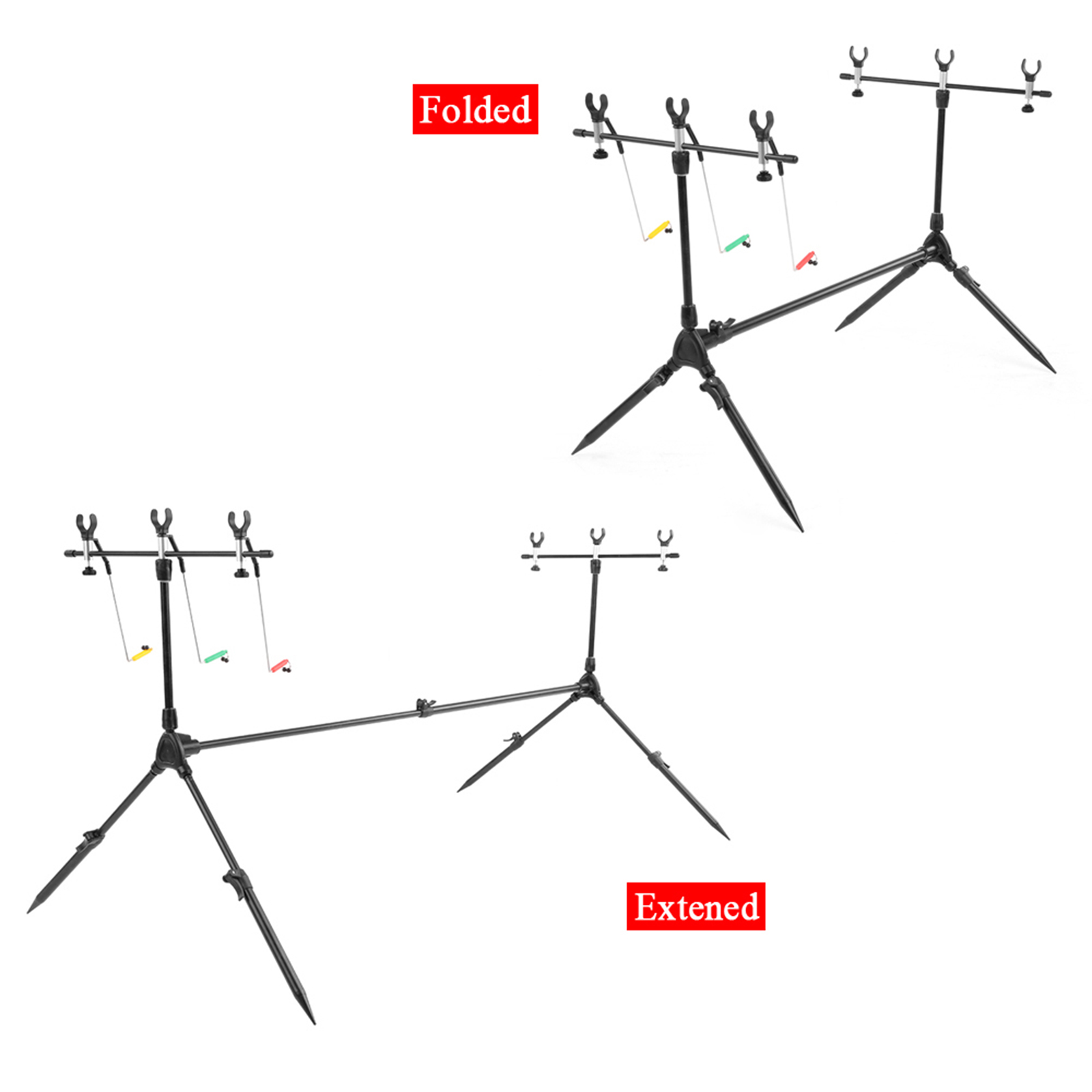 Lixada-حامل حامل قضيب الصيد ،  - مراجعة Bite Indicator وسعره